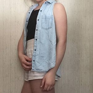 Jean tank sweater